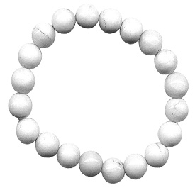 Agate Bracelet 'White Agate Bracelet'