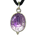 Amethyst Necklace 'Amethyst Ganesh'