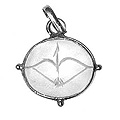 Crystal Quartz Necklace 'Crystal Sagittarius'