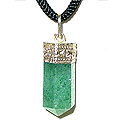 Green Aventurine Necklace 'Attractive'