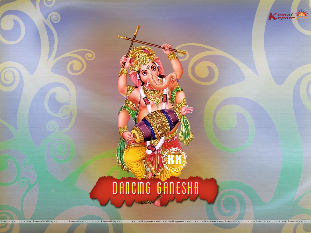 dancing ganesha wallpapers