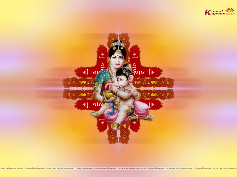 Full Screen Hd Wallpaper Of Lord Ganesha
